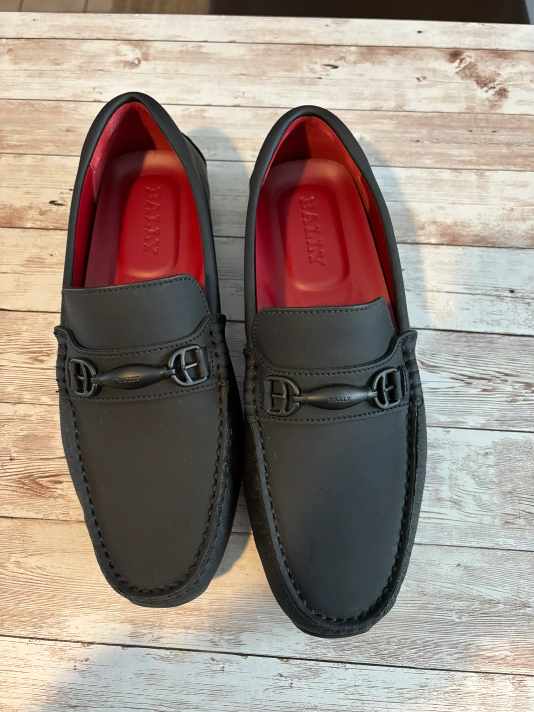 Bally Black Leather Horsebit Loafers - photo 2