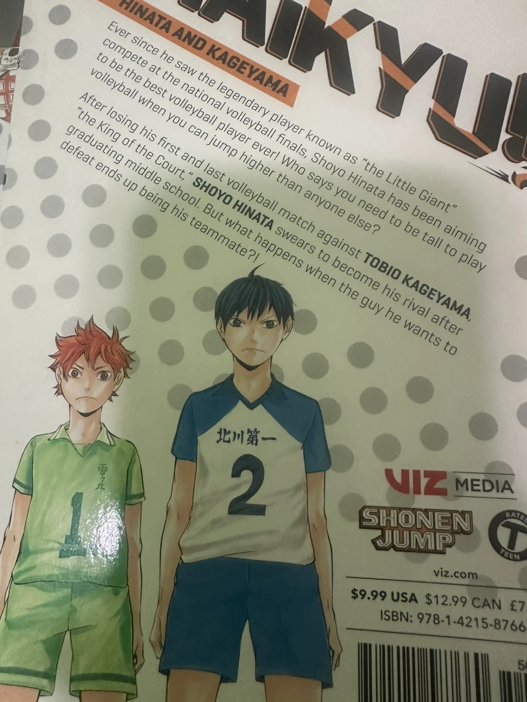 Haikyuu!! Manga Volumes 1, 2, & 6 - photo 3