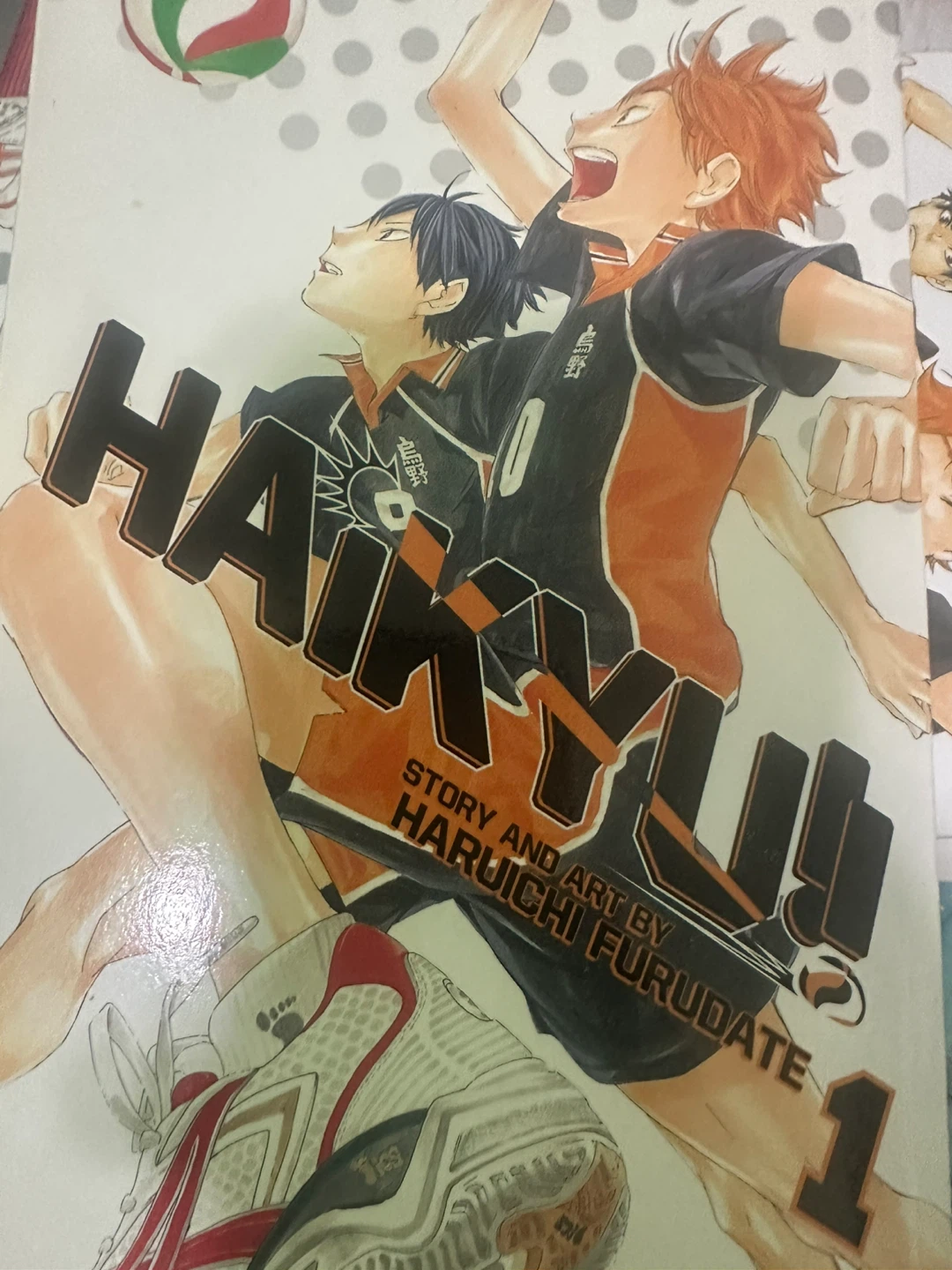 Haikyuu!! Manga Volumes 1, 2, & 6 - photo 2