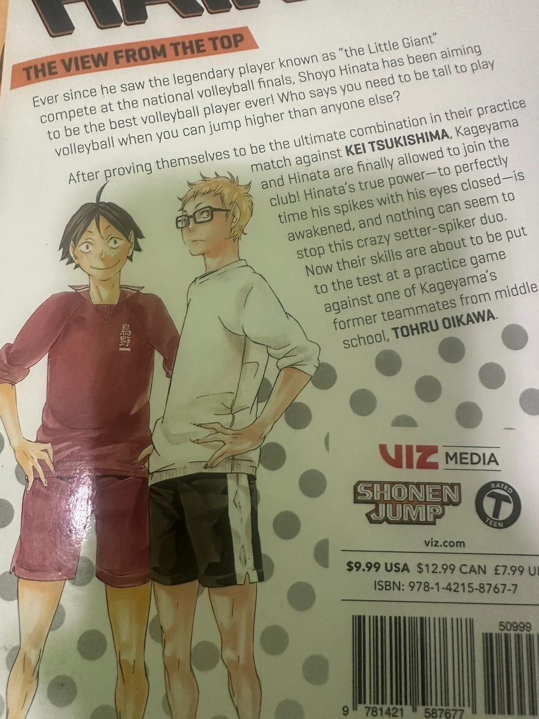 Haikyuu!! Manga Volumes 1, 2, & 6 - photo 5