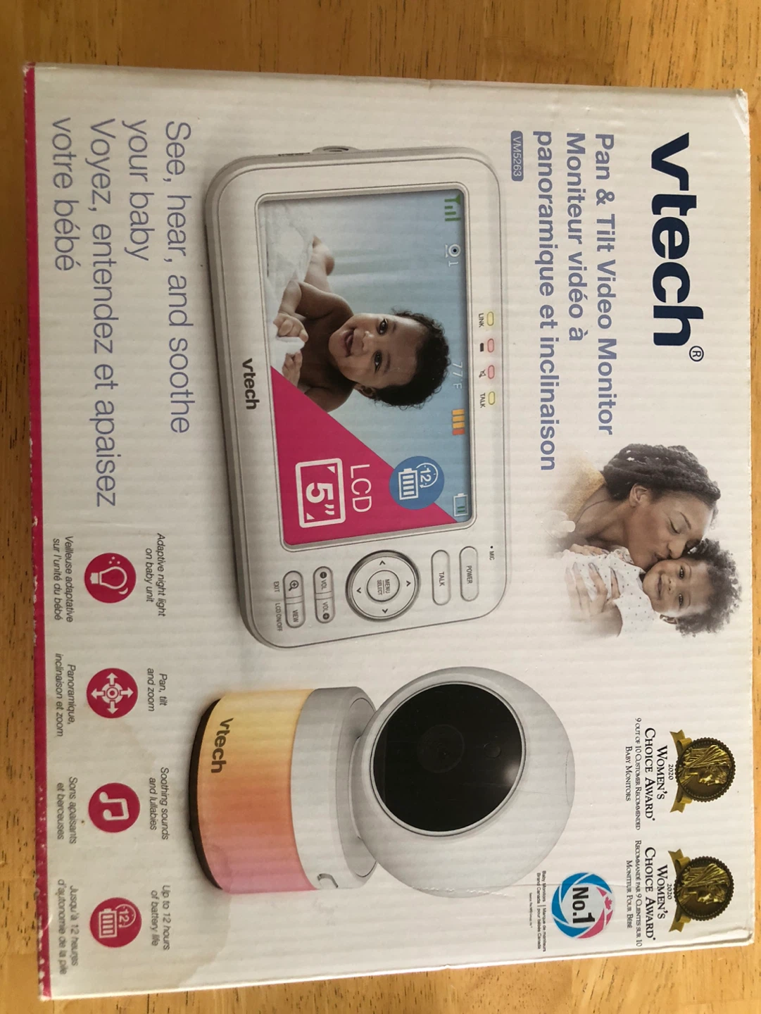 Vtech Pan & Tilt Video Baby Monitor