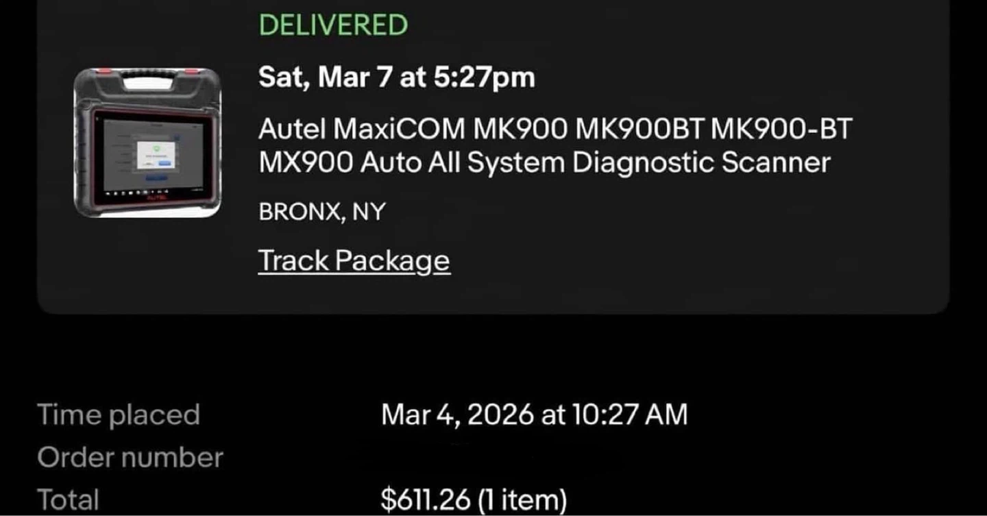 Autel MaxiCOM MK900 Diagnostic Scanner - Like-New - photo 4
