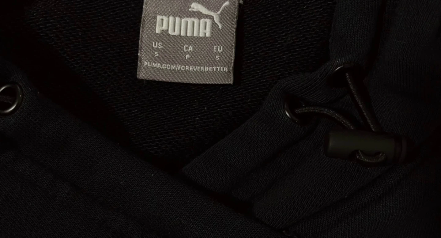 Puma Women’s Black Hoodie - Size S - photo 3