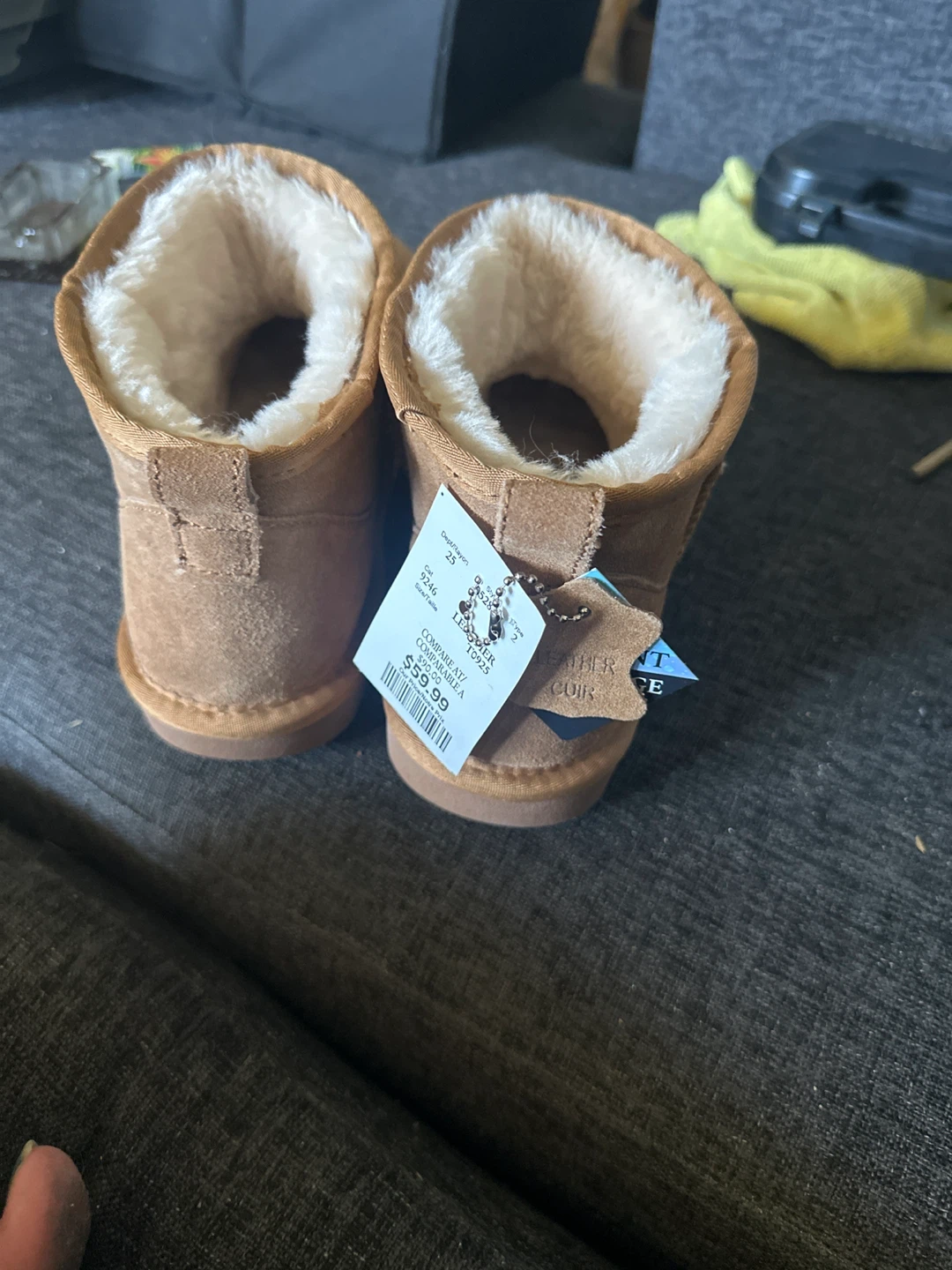 Taxi ladies size 10 water repellent fur lined boots - photo 2