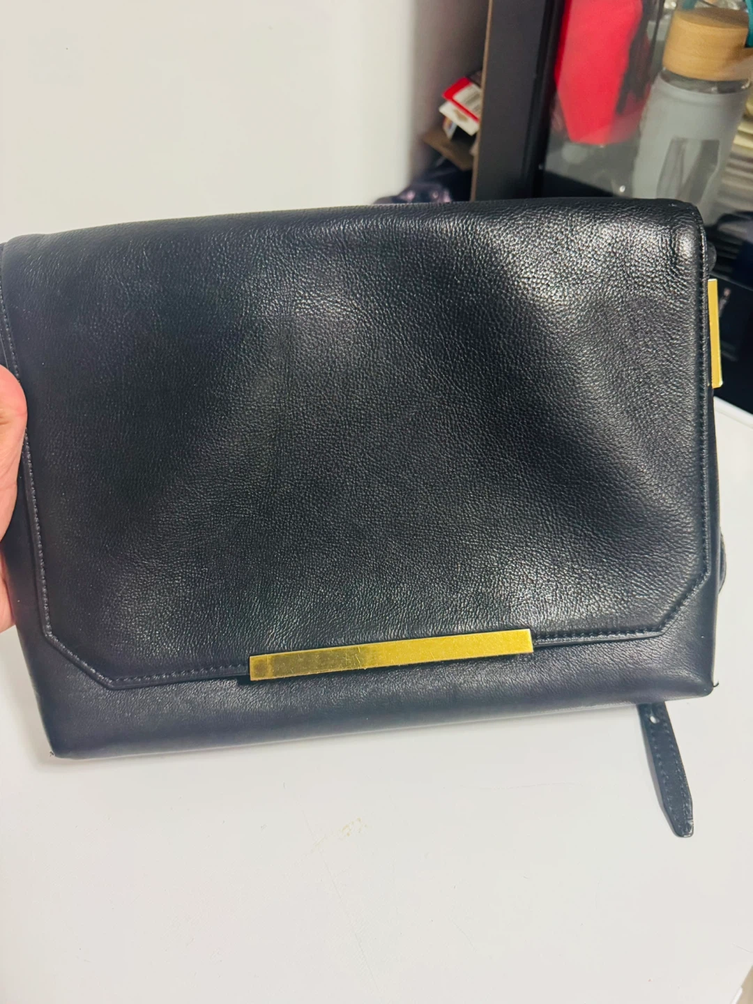 J.Crew Black Claremont crossbody