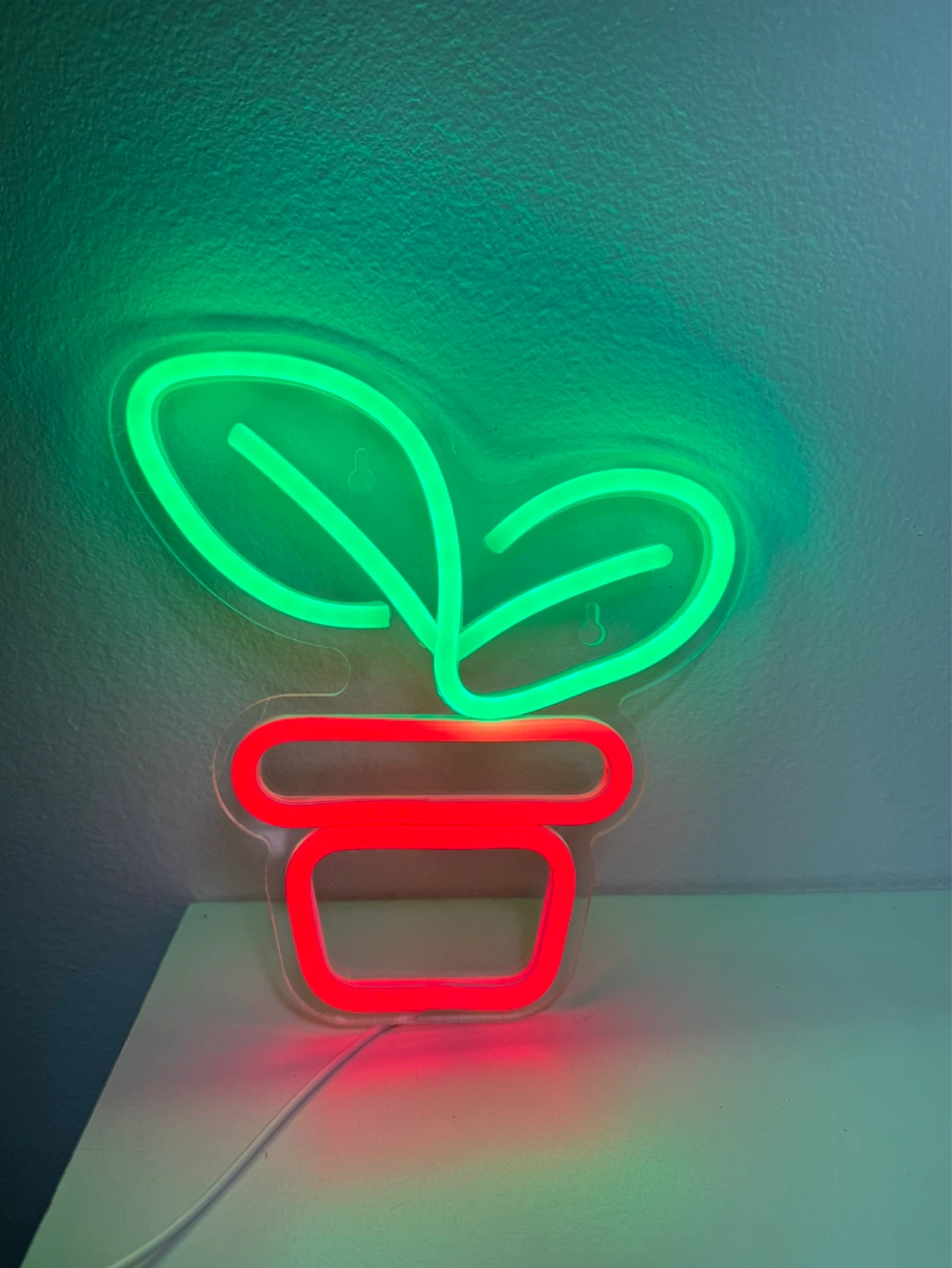 Plant Pot Neon Sign
