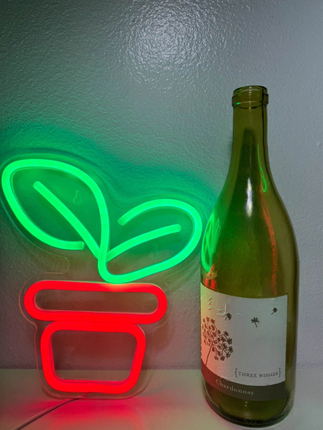 Plant Pot Neon Sign - photo 2