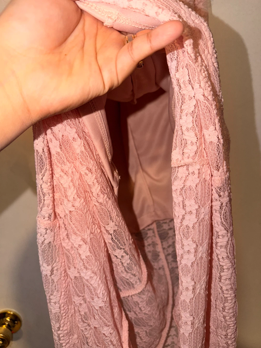 Pink Lace Maxi Skirt - photo 2