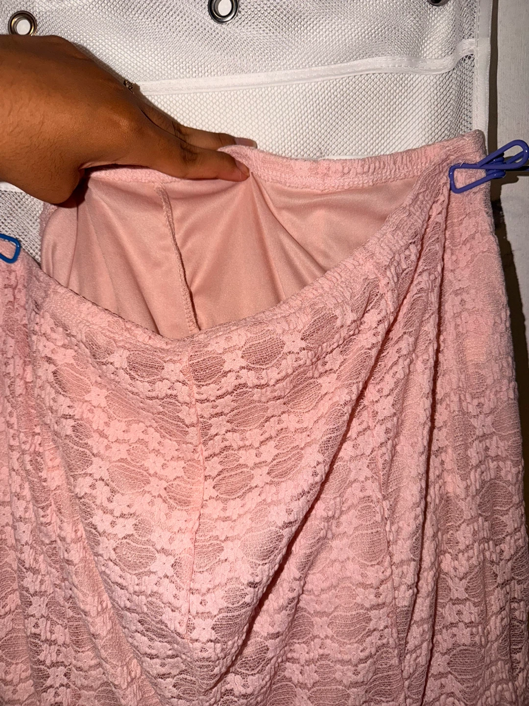 Pink Lace Maxi Skirt - photo 5