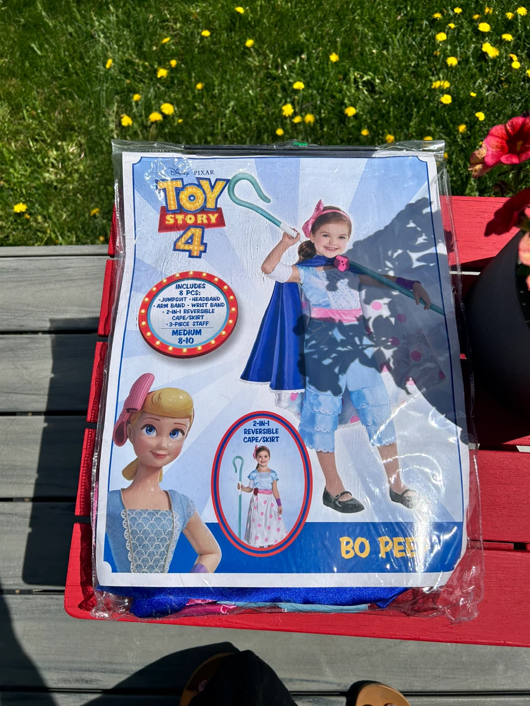 Bo Peep Toy Story 4 Costume - Medium (8-10)