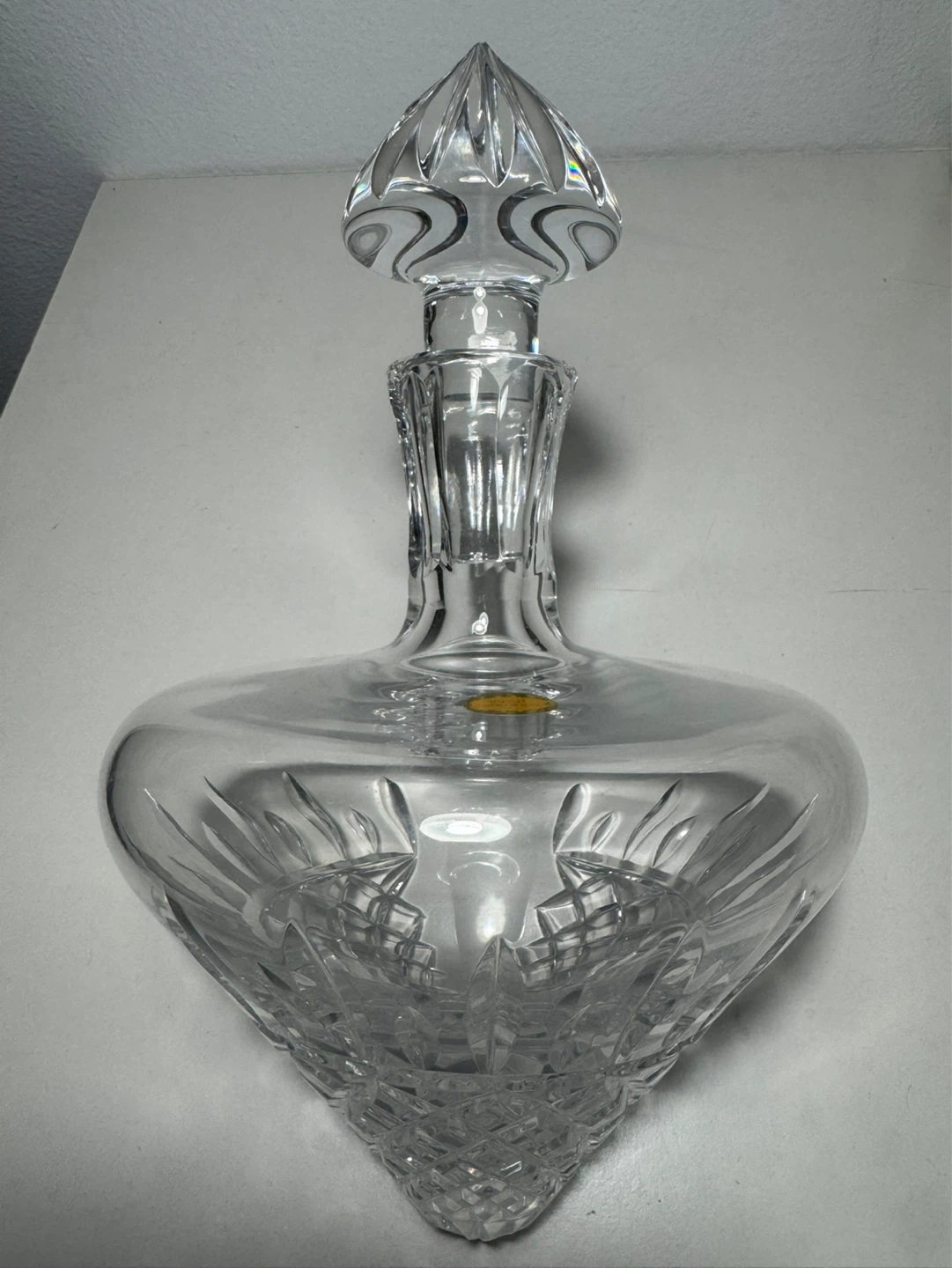 Lead Crystal Glass Decanter Made in Poland- 0.75L