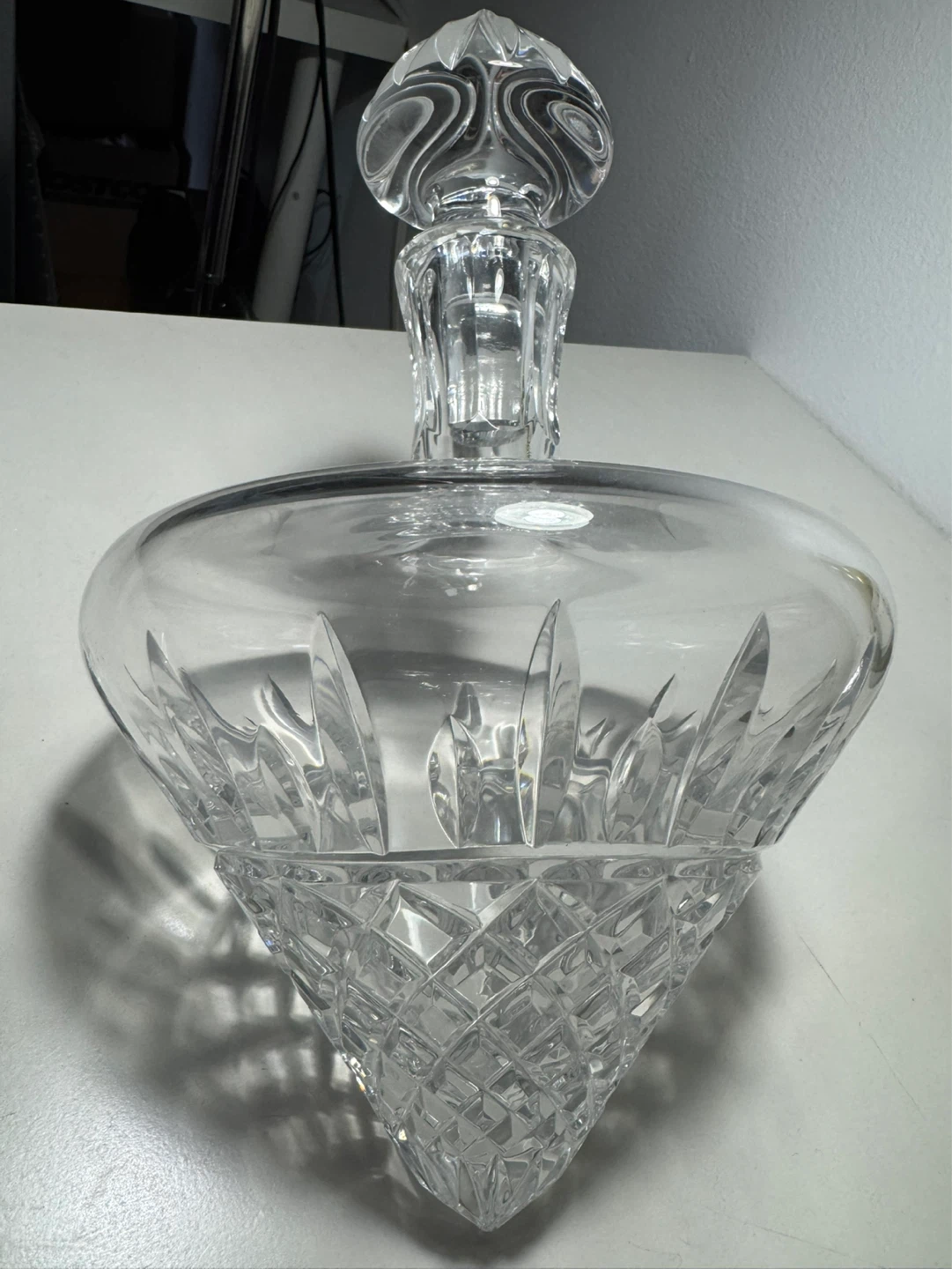 Lead Crystal Glass Decanter Made in Poland- 0.75L - photo 2