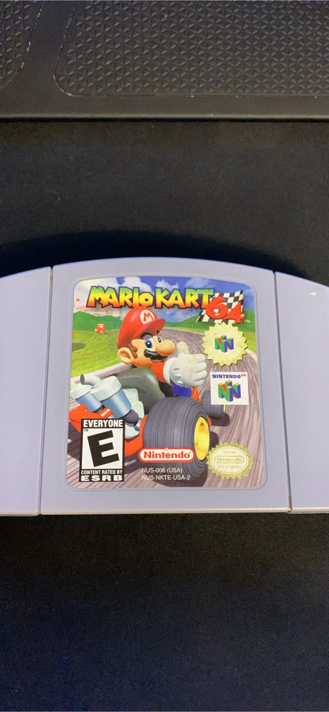 Mario Kart 64 Nintendo 64 Game