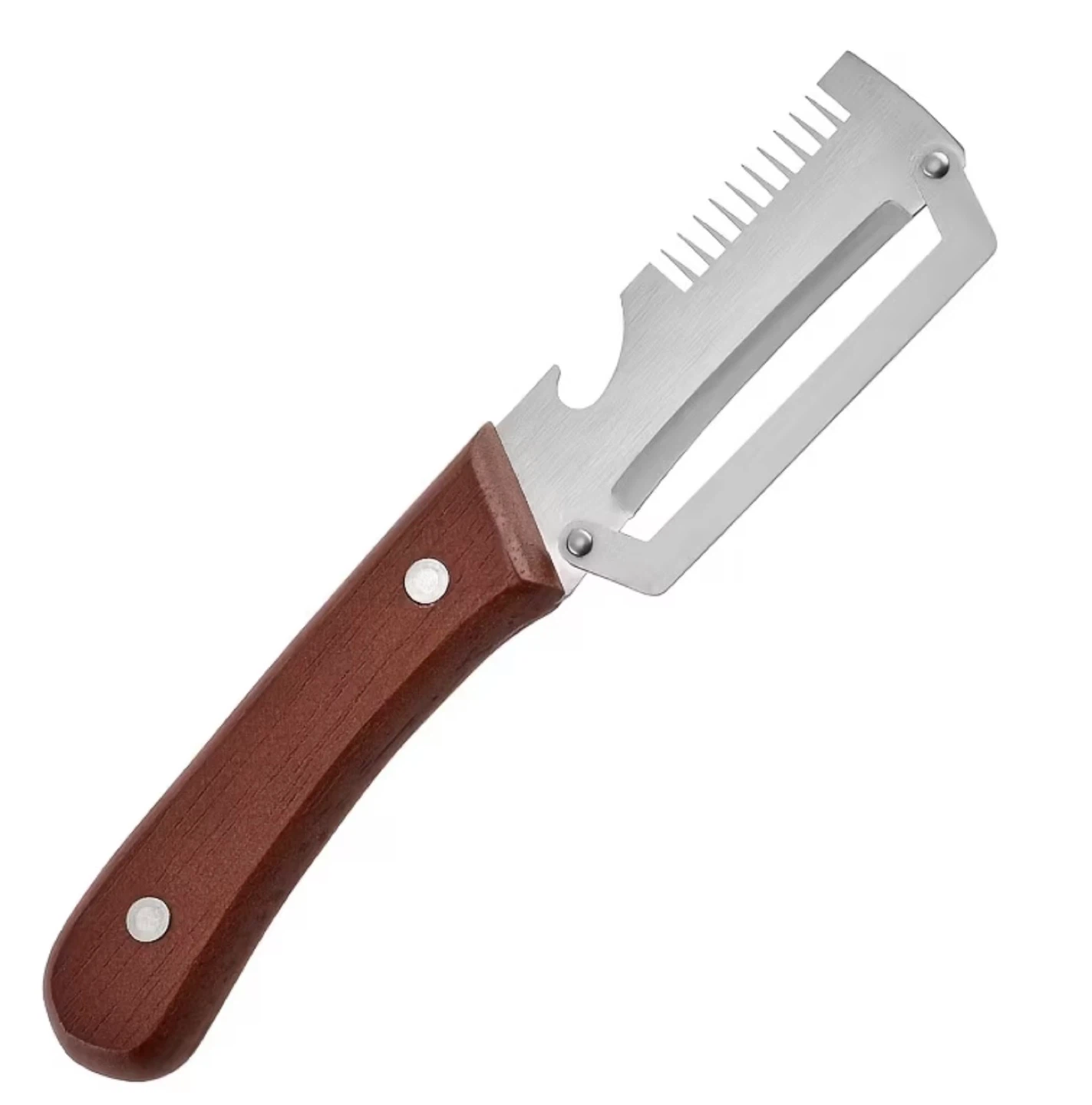 3-in-1 Stainless Steel Peeler with Bottle Opener