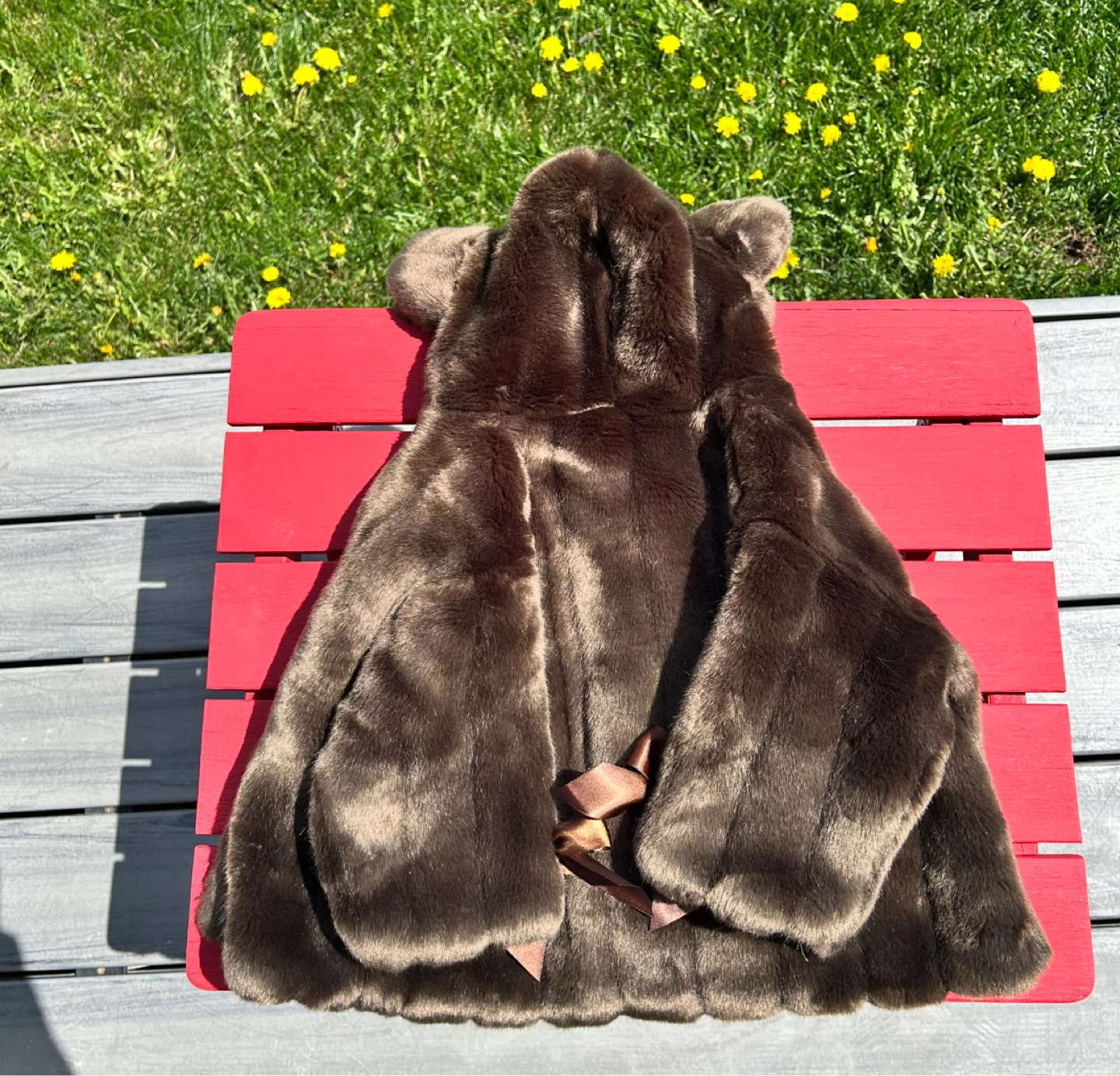 Bearington Bear Baby Bear Faux Fur Hooded Jacket