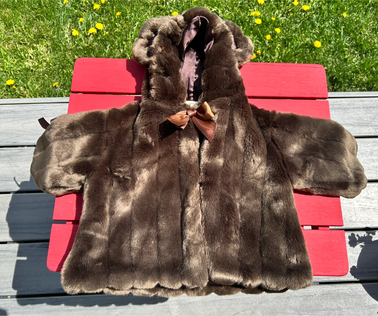 Bearington Bear Baby Bear Faux Fur Hooded Jacket - photo 2