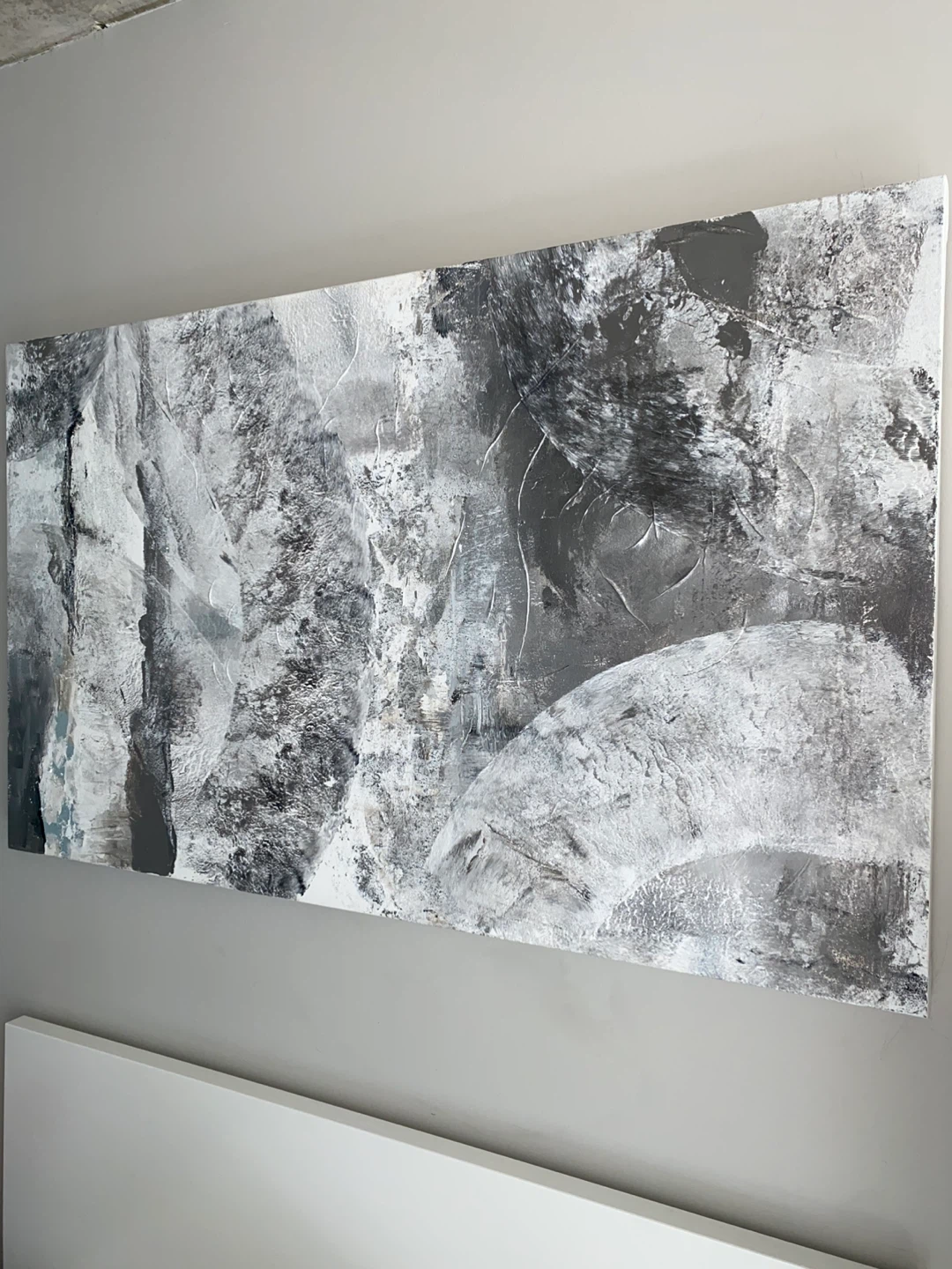Original oversized canvas painting - photo 3