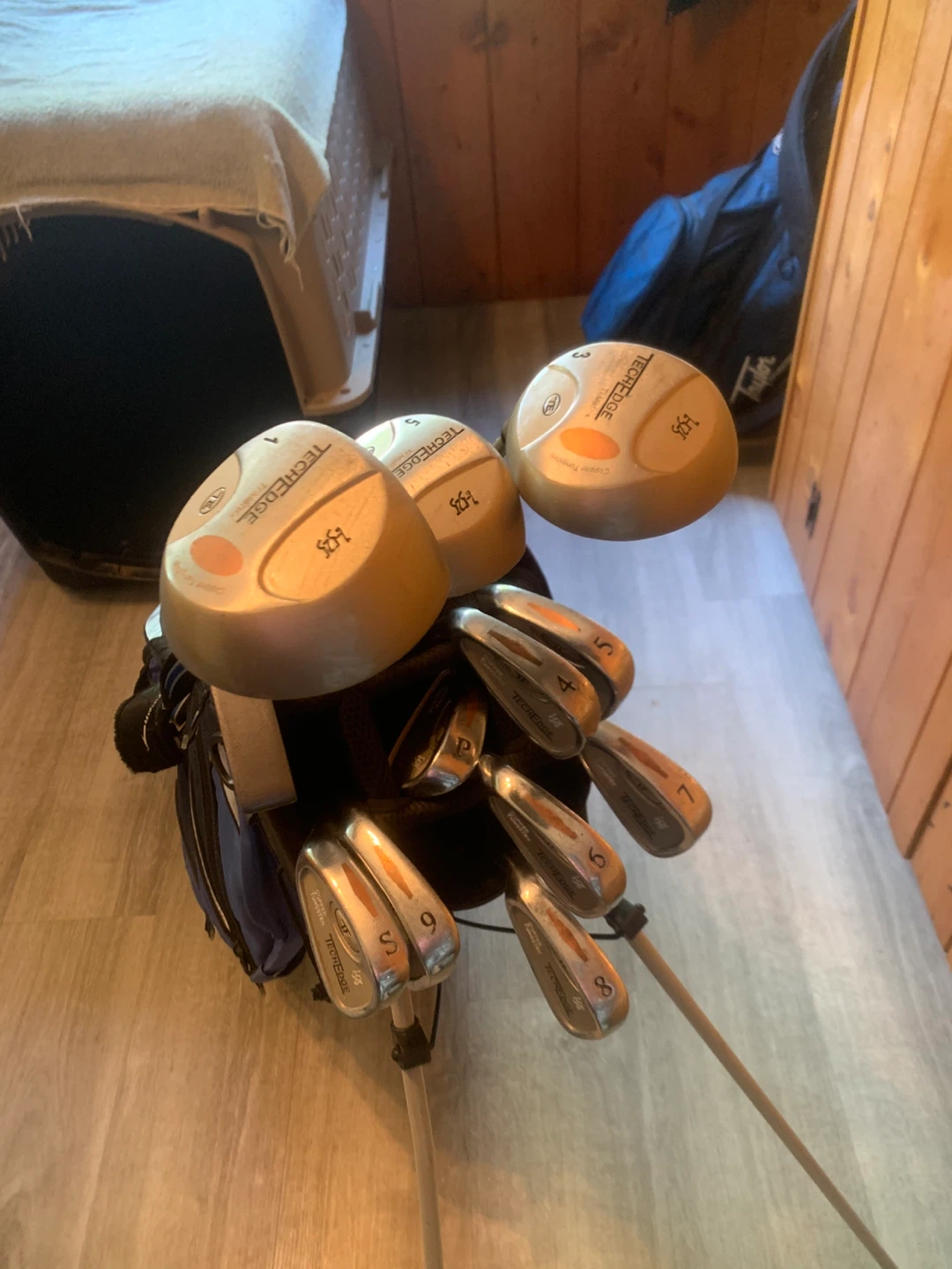 Nike Golf Bag with TechEdge Clubs - photo 2