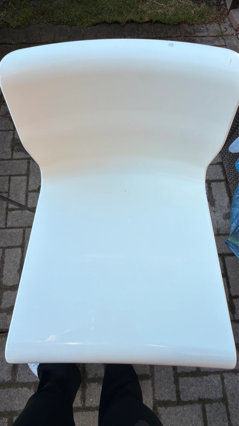 White Bar Stools - Set of 2 - photo 4
