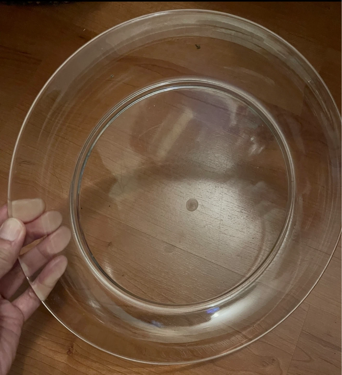 Clear Plastic Charger Plates - photo 2