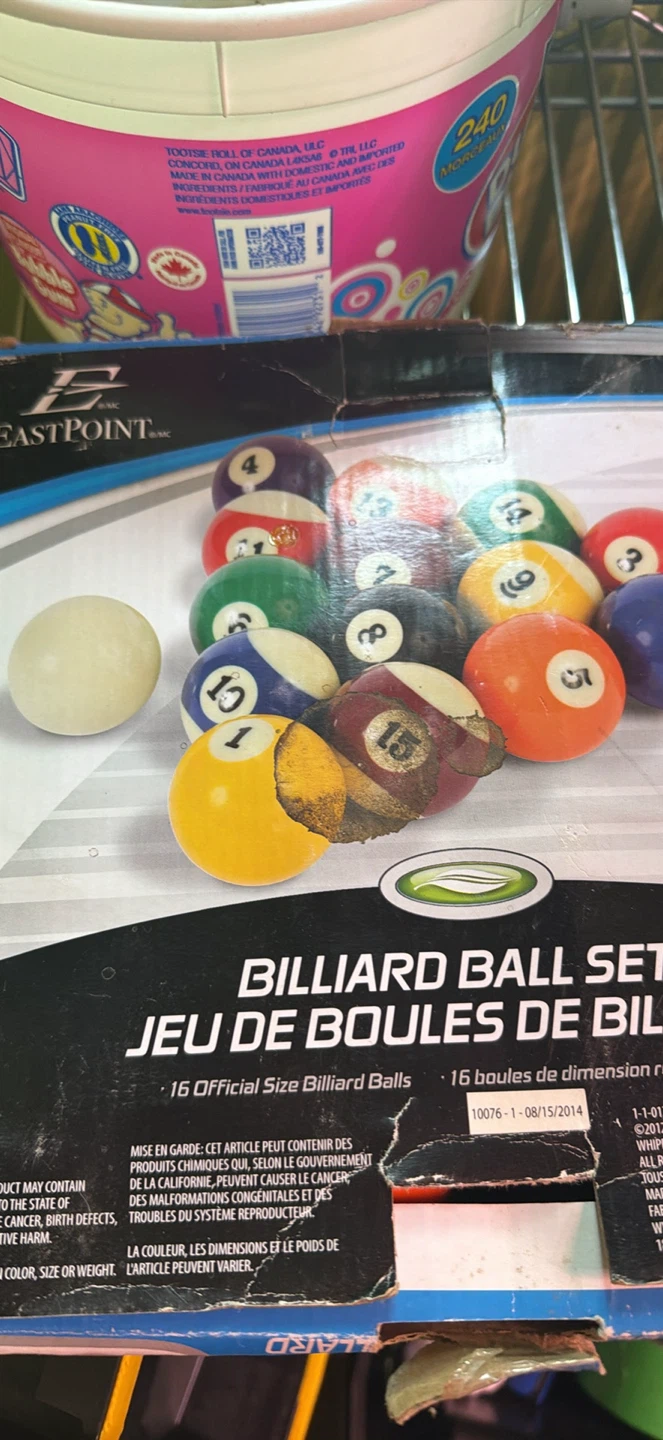 EastPoint Sports Billiard Ball Set - photo 2