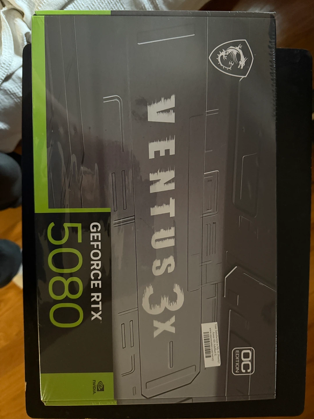 MSI GeForce RTX 5080 VENTUS 3X OC Edition Graphics Card
