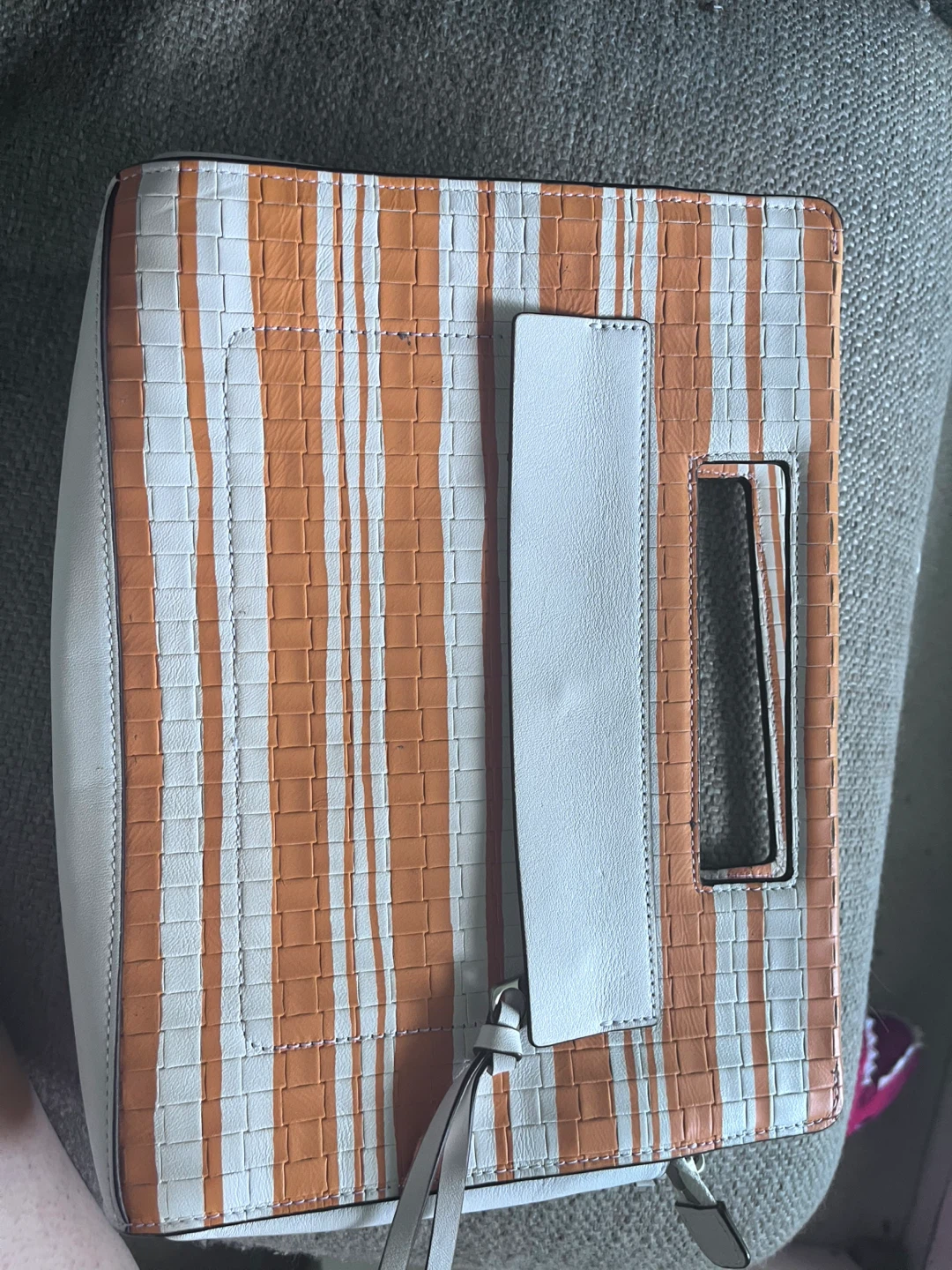 Coach Women Clutch Bag Orange/White - photo 2