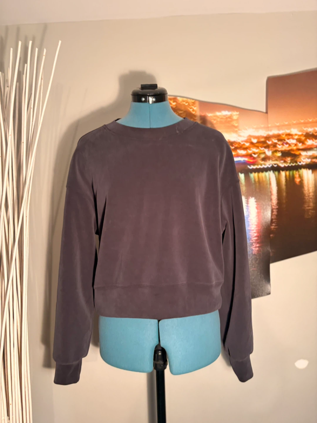 Lululemon Cropped Crewneck Sweatshirt