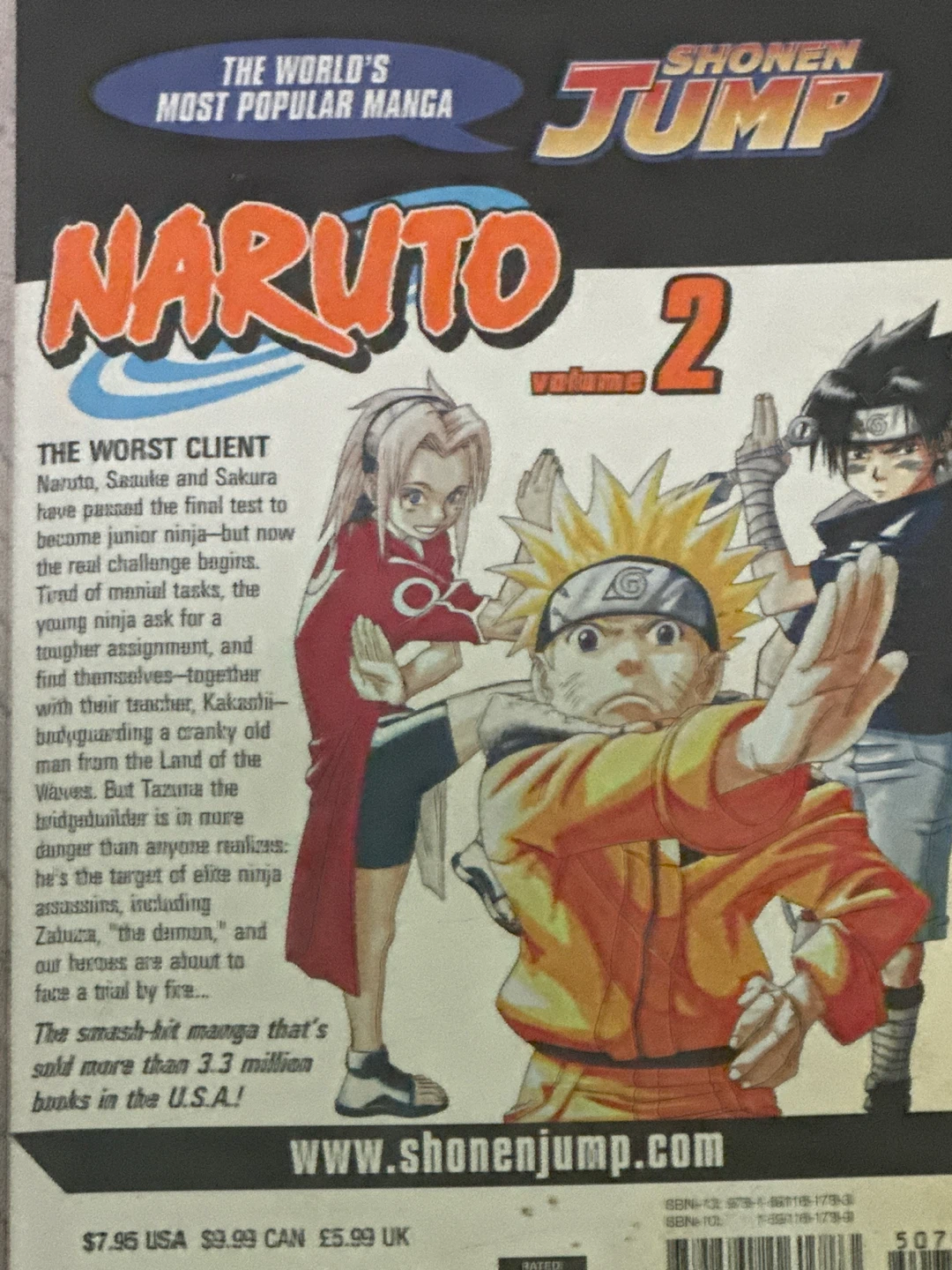 Naruto Manga Volume 2 - photo 2
