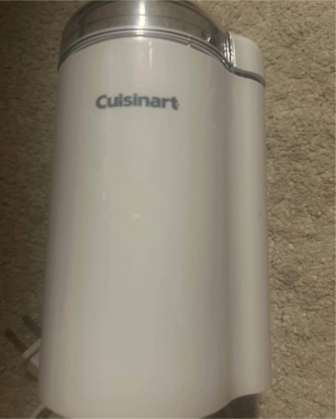 Retails $50 Cuisinart DCG-20N Bar Coffee Grinder - White - photo 2