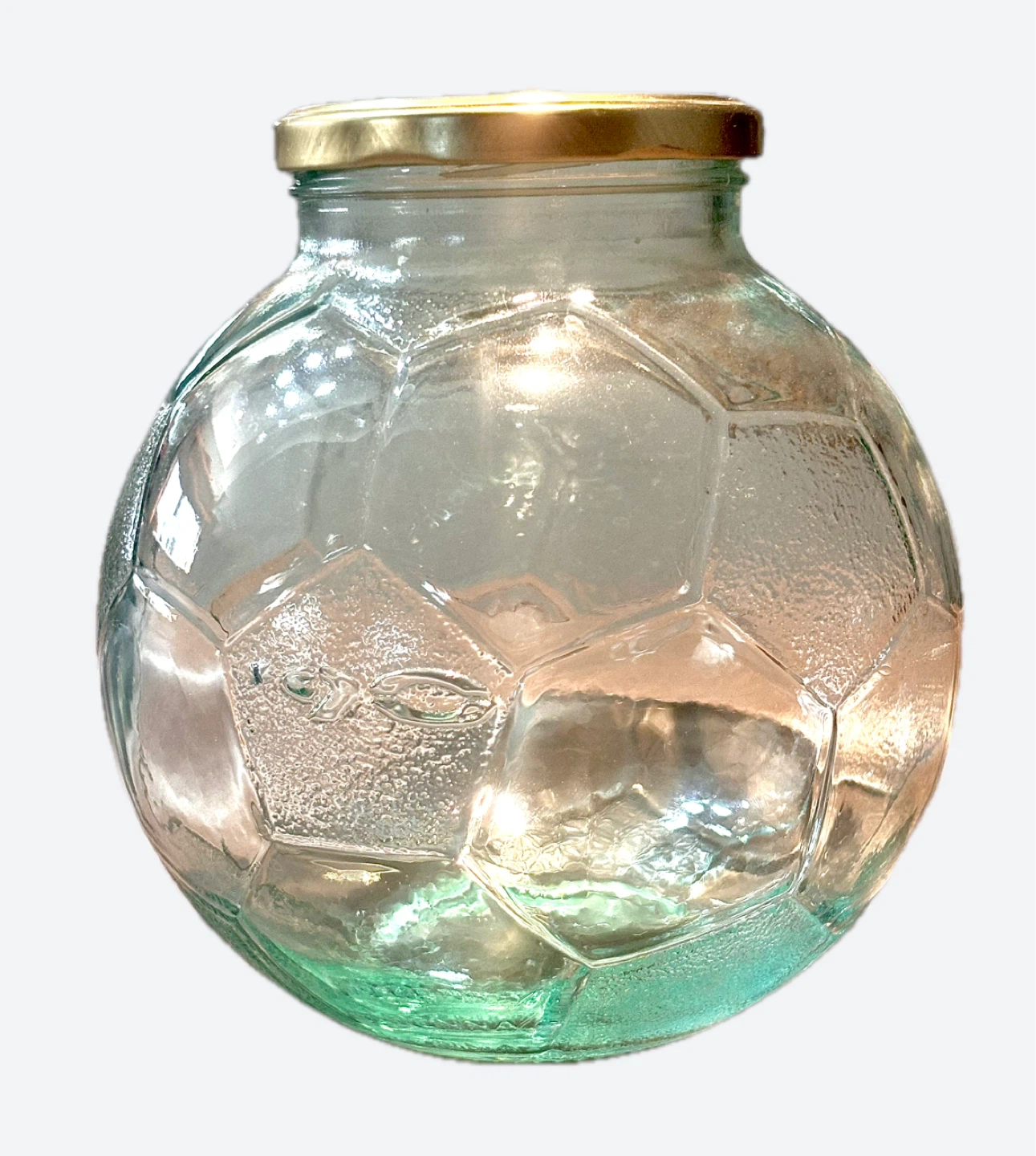 1990 FIFA World Cup Glass Soccer Ball - photo 2