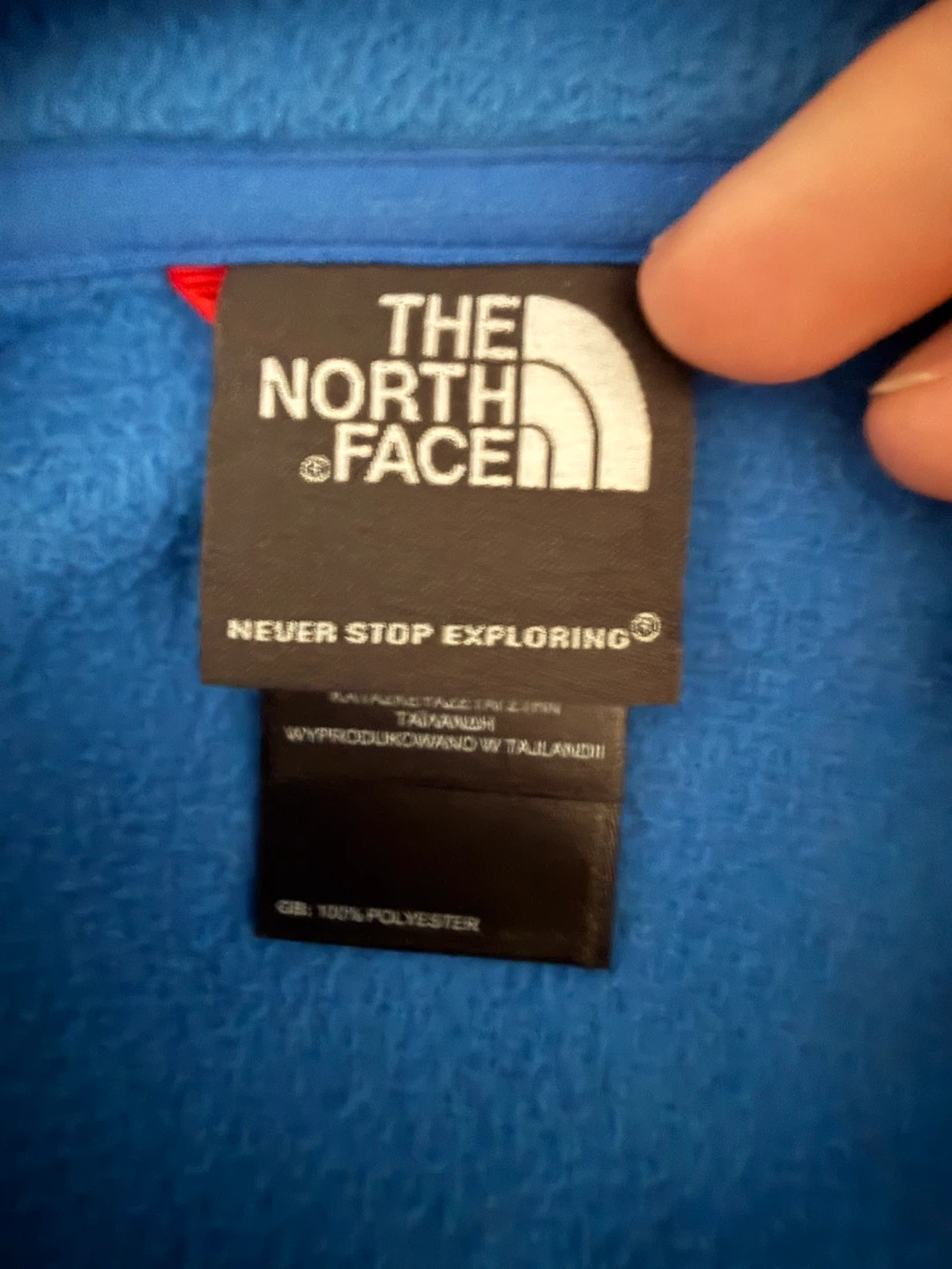 The North Face Fleece Jacket - Blue - Men's M - photo 3
