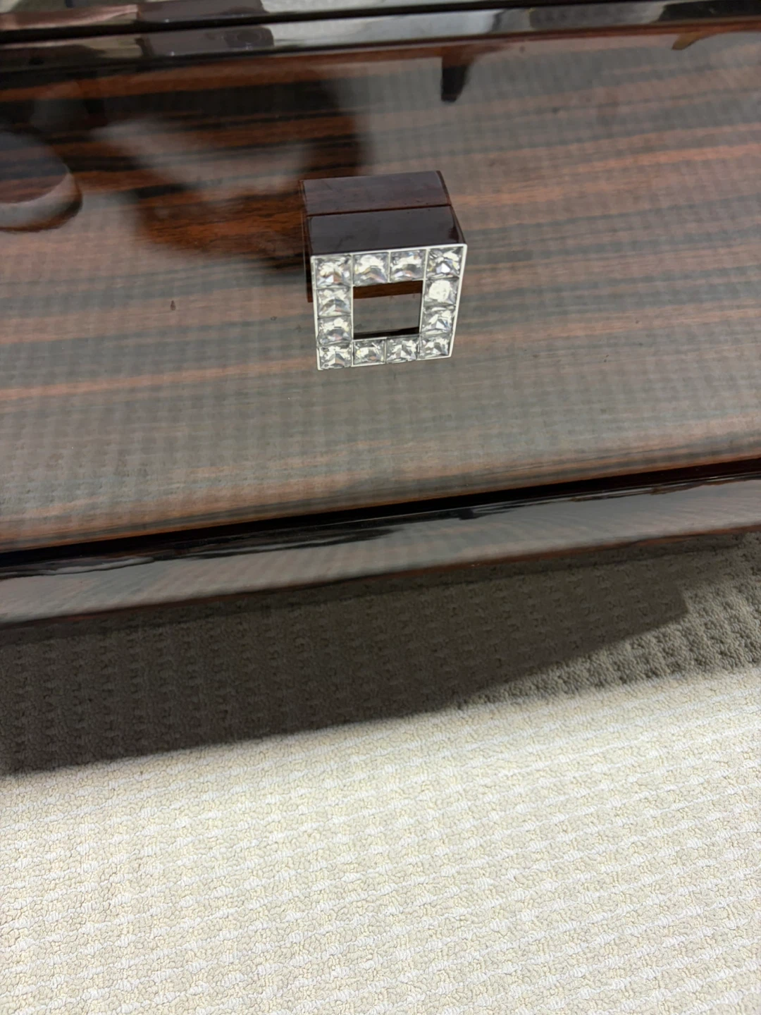 Art Deco Style Nightstand / End Table - photo 3