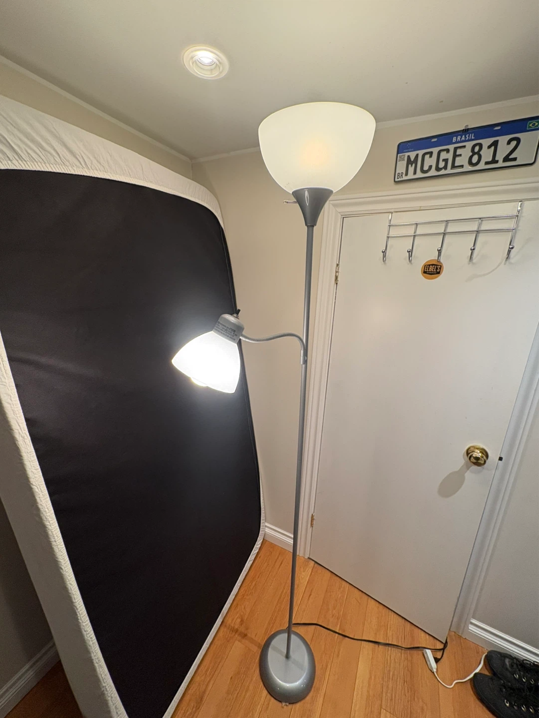 Floor lamp with reading light - photo 2