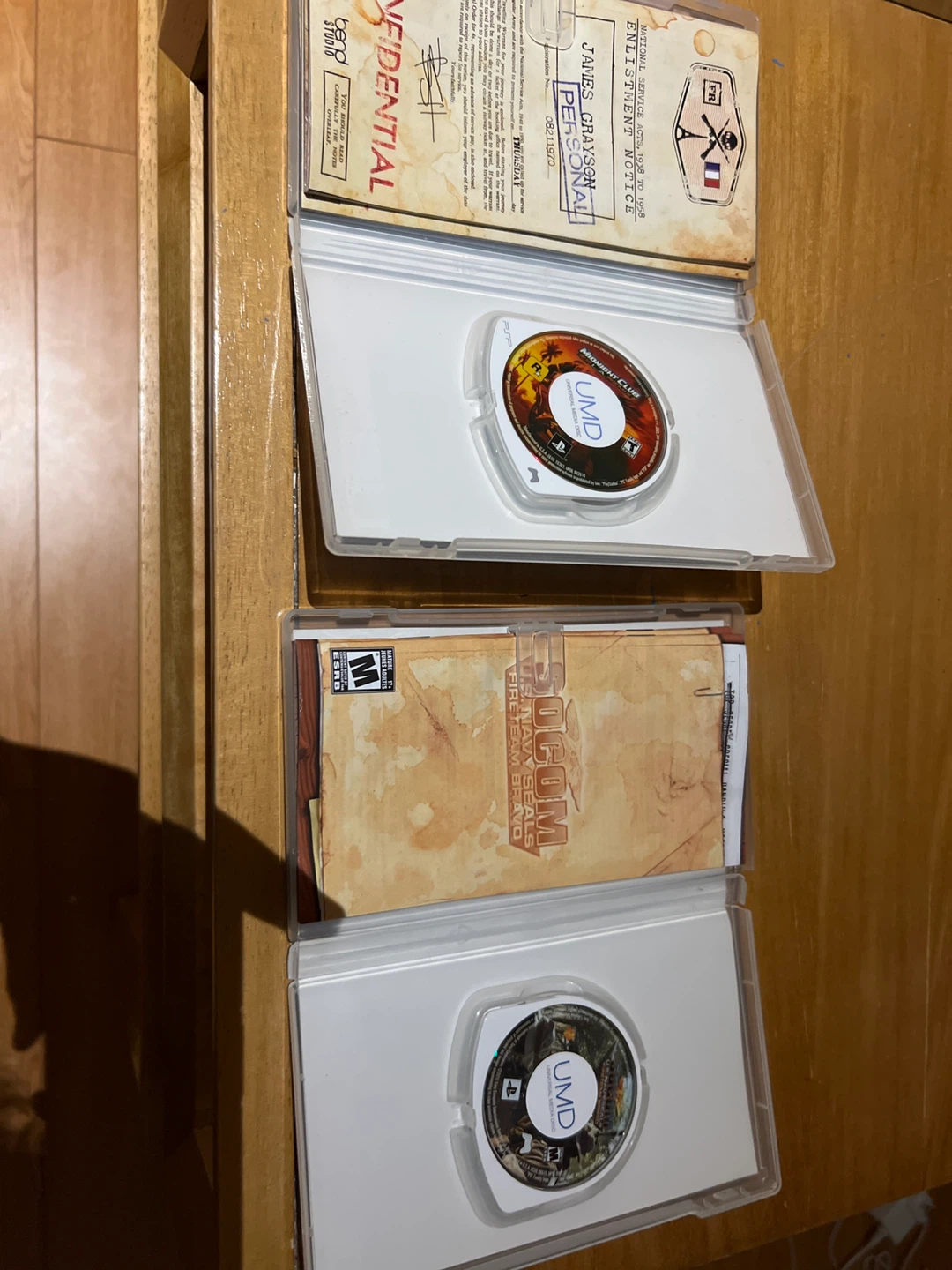 PSP UMD Games - SOCOM & Resistance Retribution - photo 3