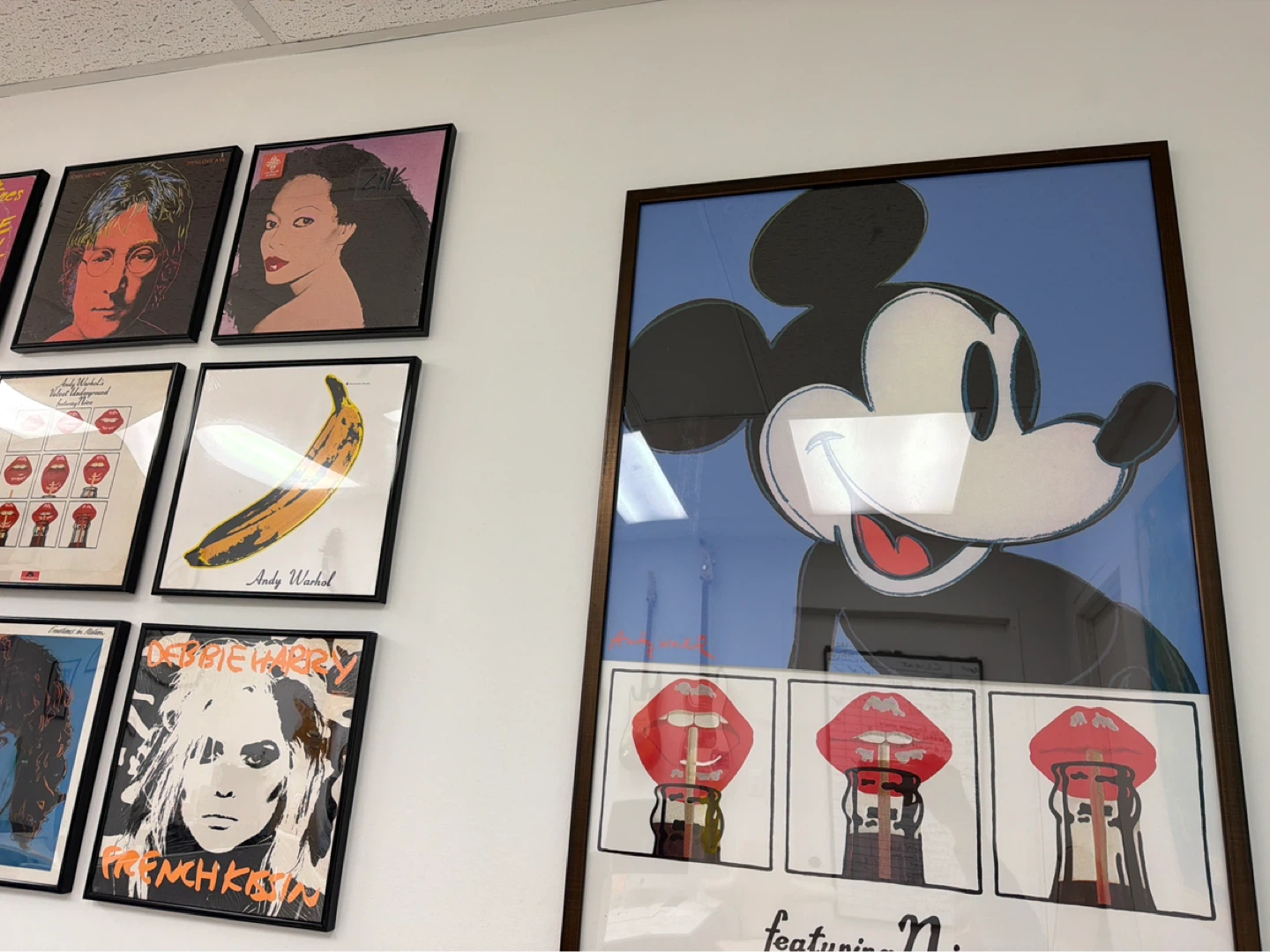 Andy Warhol "Mickey Mouse” Art Print - photo 3