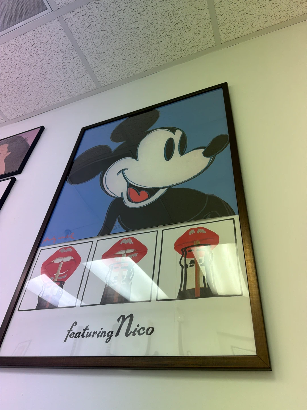 Andy Warhol "Mickey Mouse” Art Print - photo 2