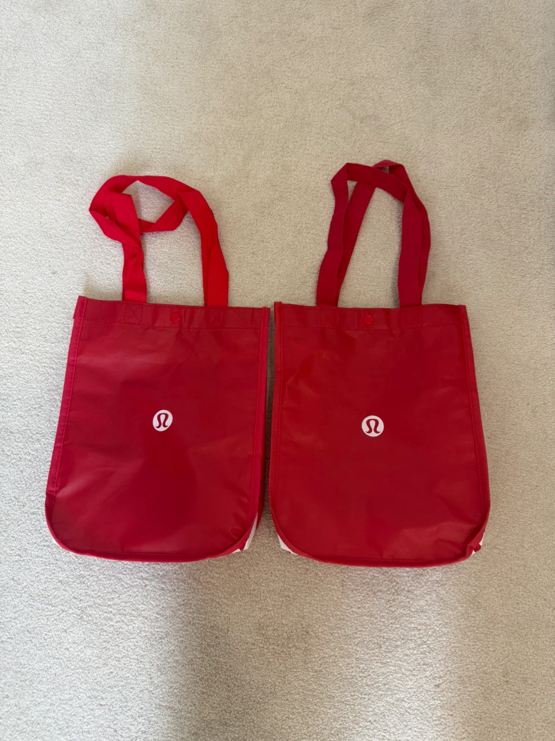 2x Reusable Lululemon Totes