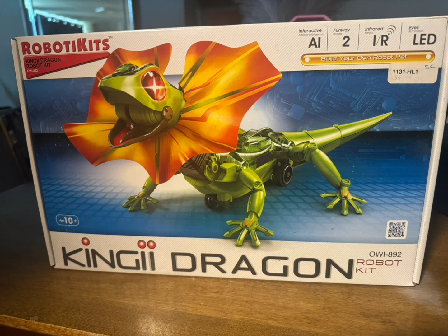 ROBOTIKITS Kingii Dragon Robot Kit OWI-892