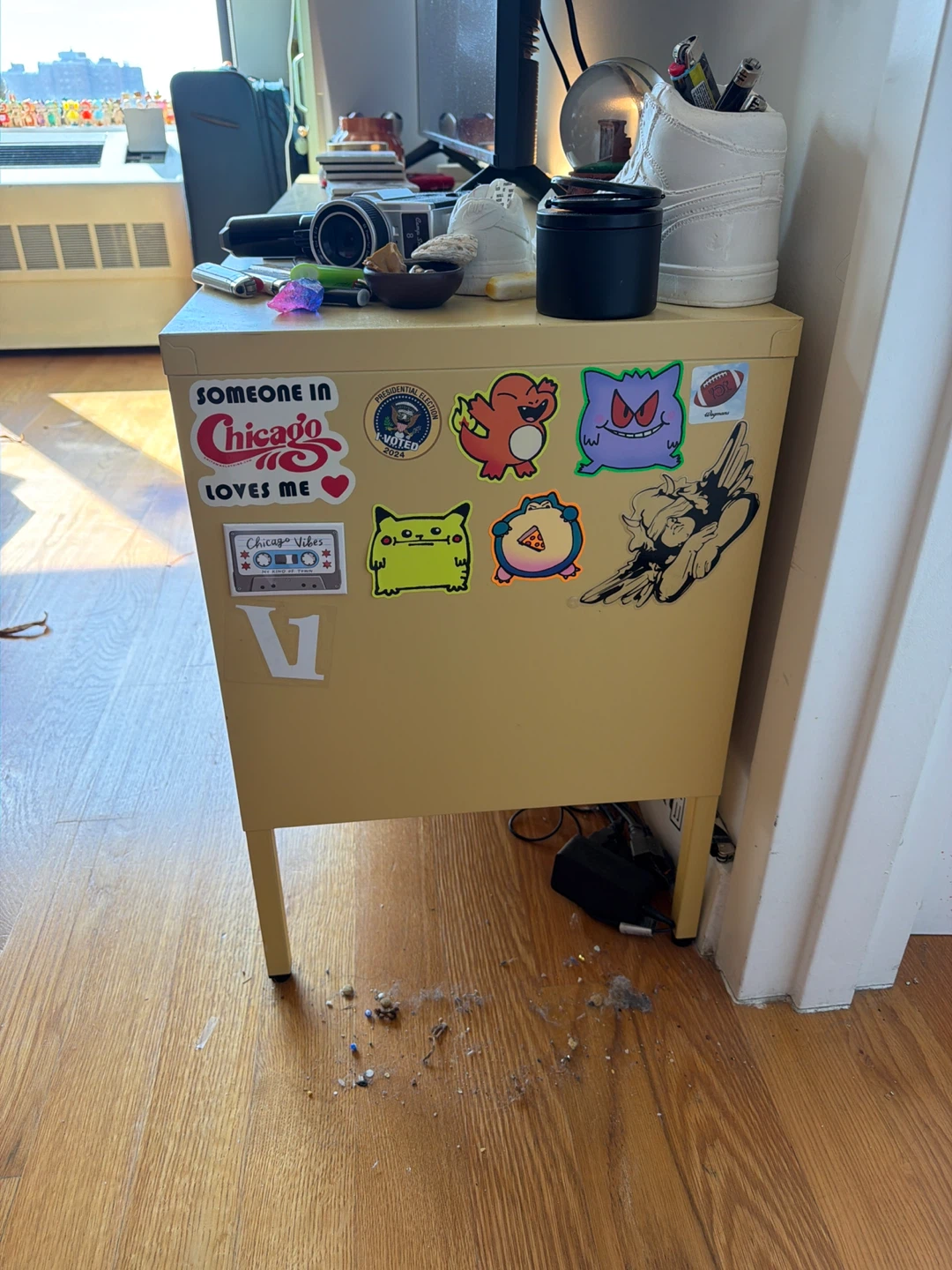 Mustard Yellow Locker Cabinet - photo 2