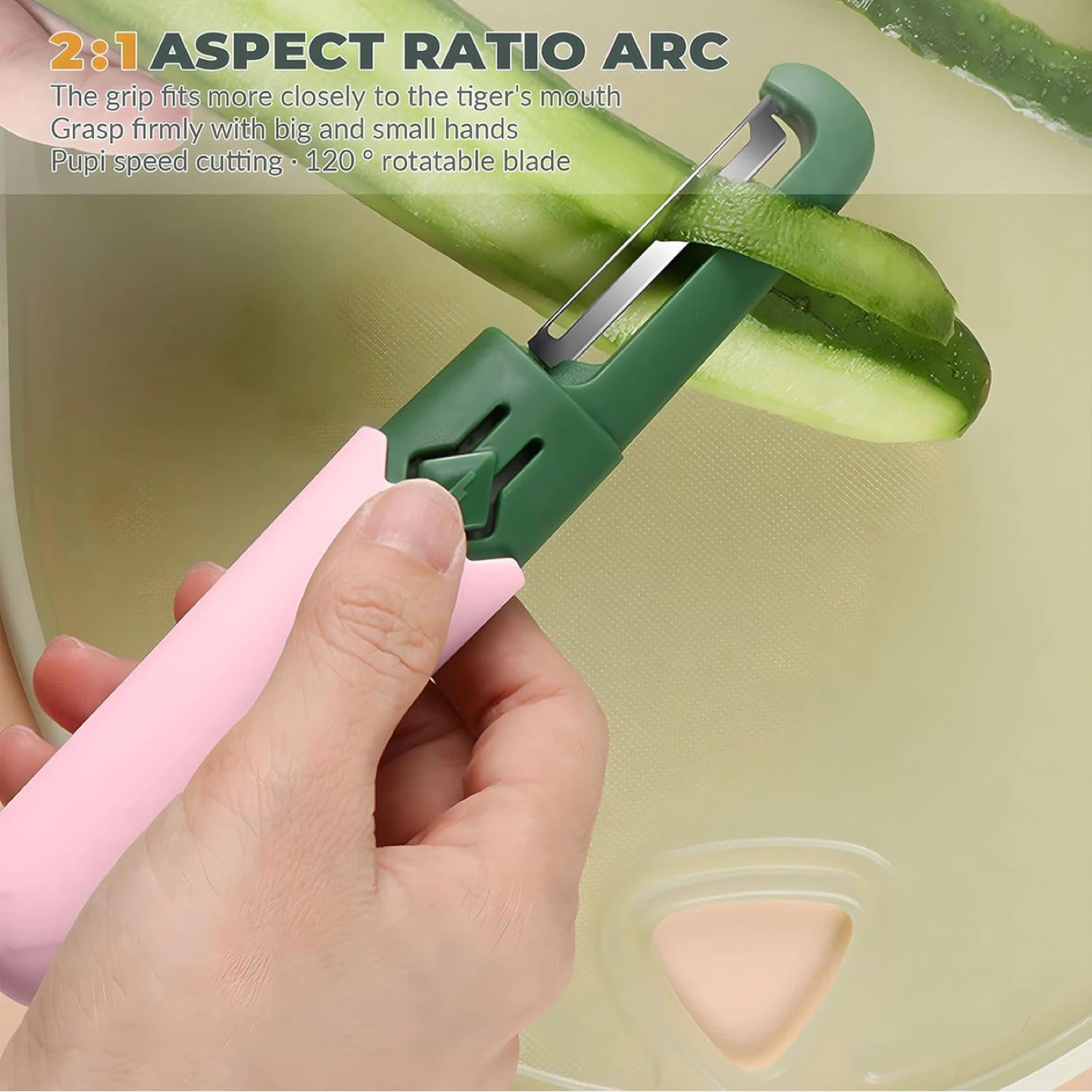 Double-headed Fruit Peeler and Cutter - photo 4