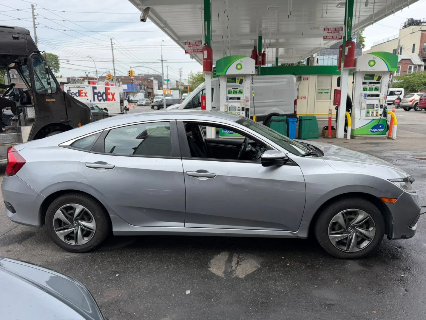 Silver Honda Civic Sedan - photo 5