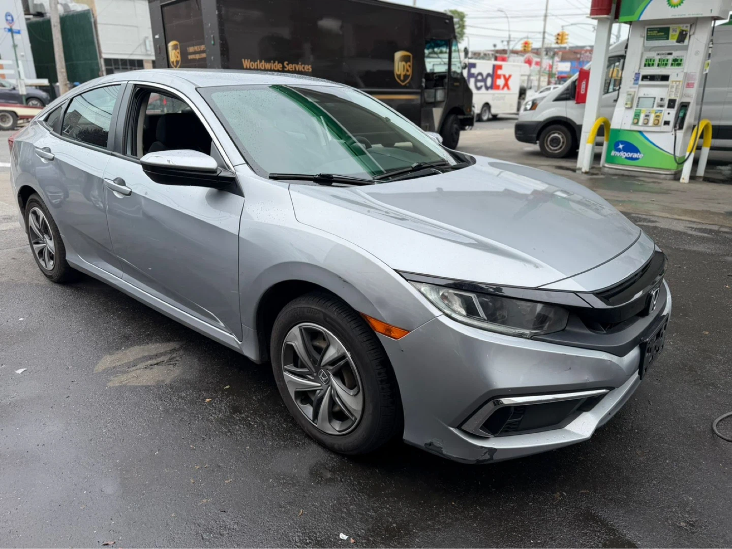 Silver Honda Civic Sedan - photo 3