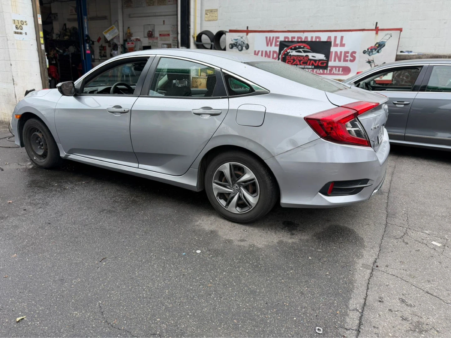 Silver Honda Civic Sedan - photo 4