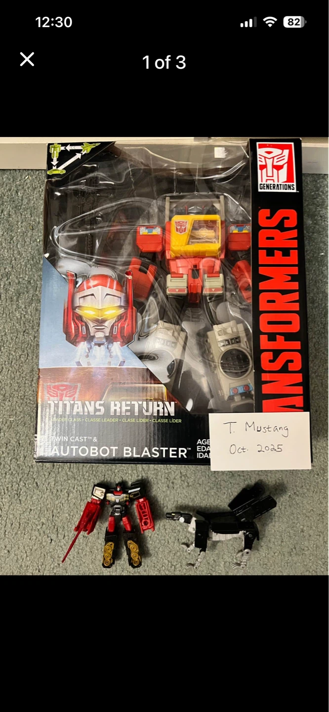 Transformers Titans Return Autobot Blaster