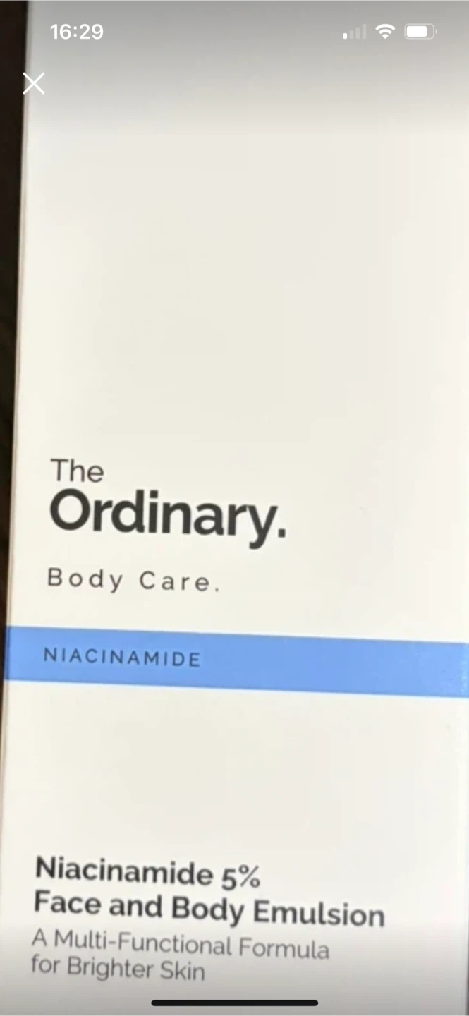 The Ordinary Niacinamide 5% Face and Body Emulsion