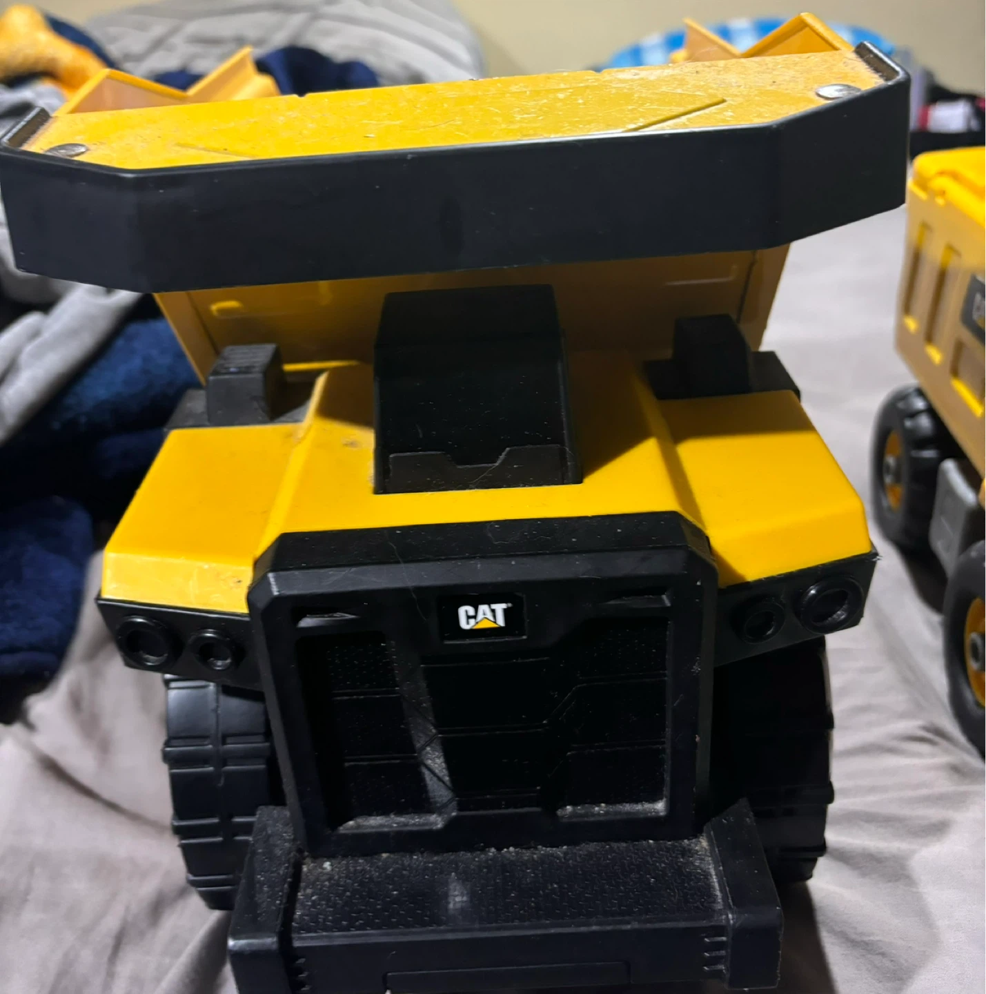 CAT Yellow Dump Truck Toy