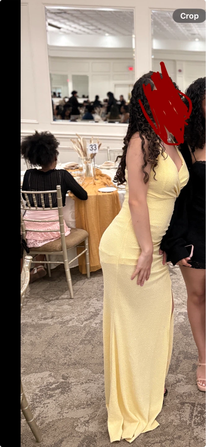 Yellow dress