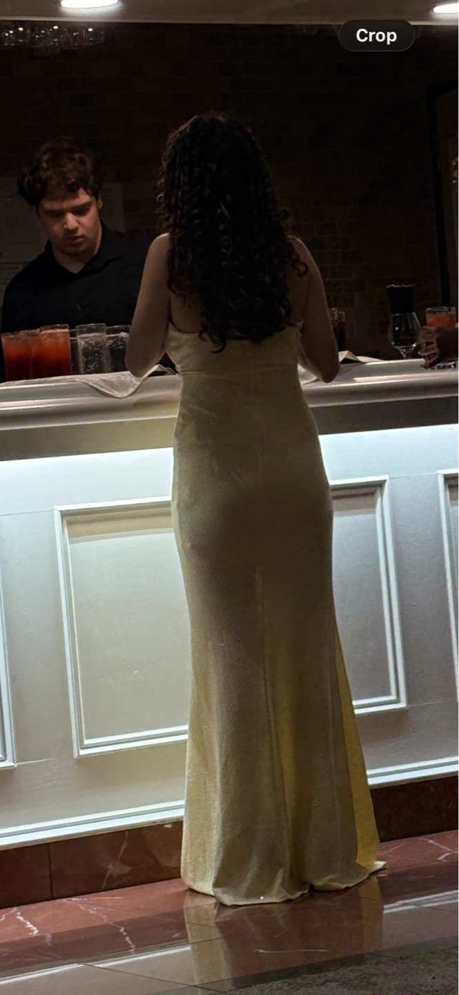 Yellow dress - photo 2