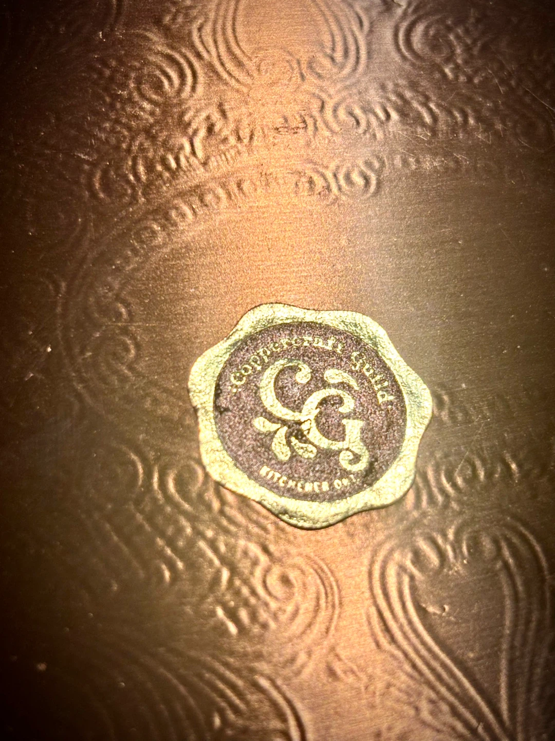 VINTAGE 70’s COPPER TRAY - photo 3